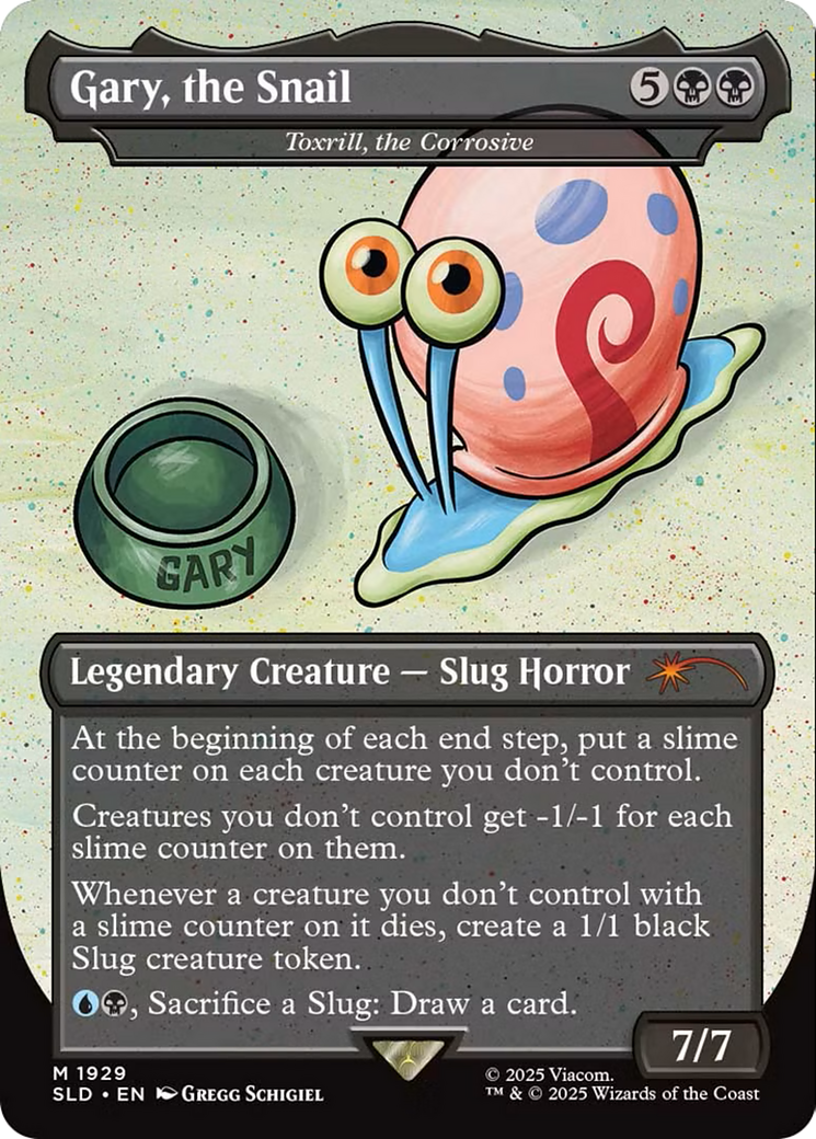 Toxrill, the Corrosive [SLD 1929]  (Borderless) Foil