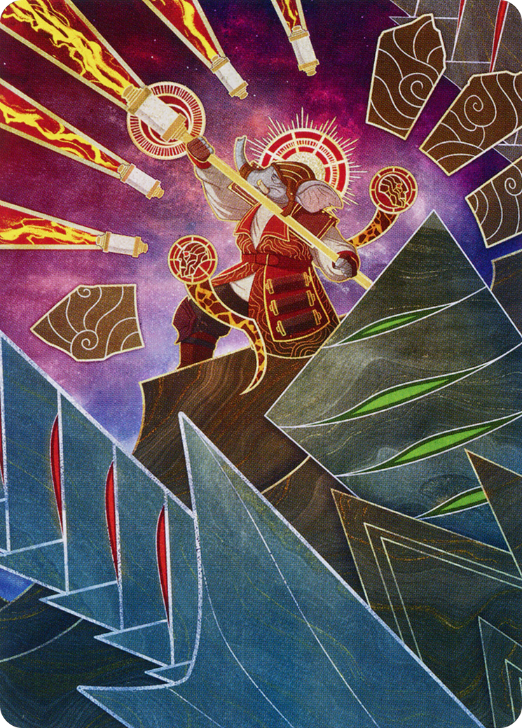 {A} Quintorius, Loremaster Art Card (63) [March of the Machine Art Series][AMOM 063]