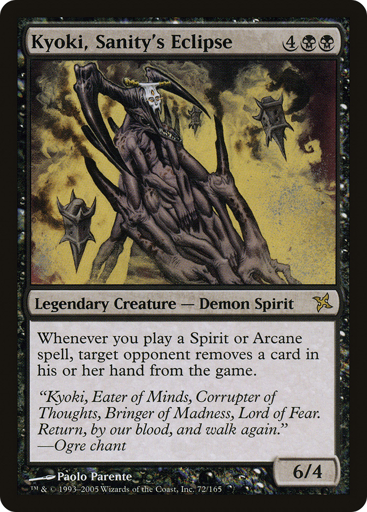 {R} Kyoki, Sanity's Eclipse [Betrayers of Kamigawa][BOK 072] - Misty Mountain Games
