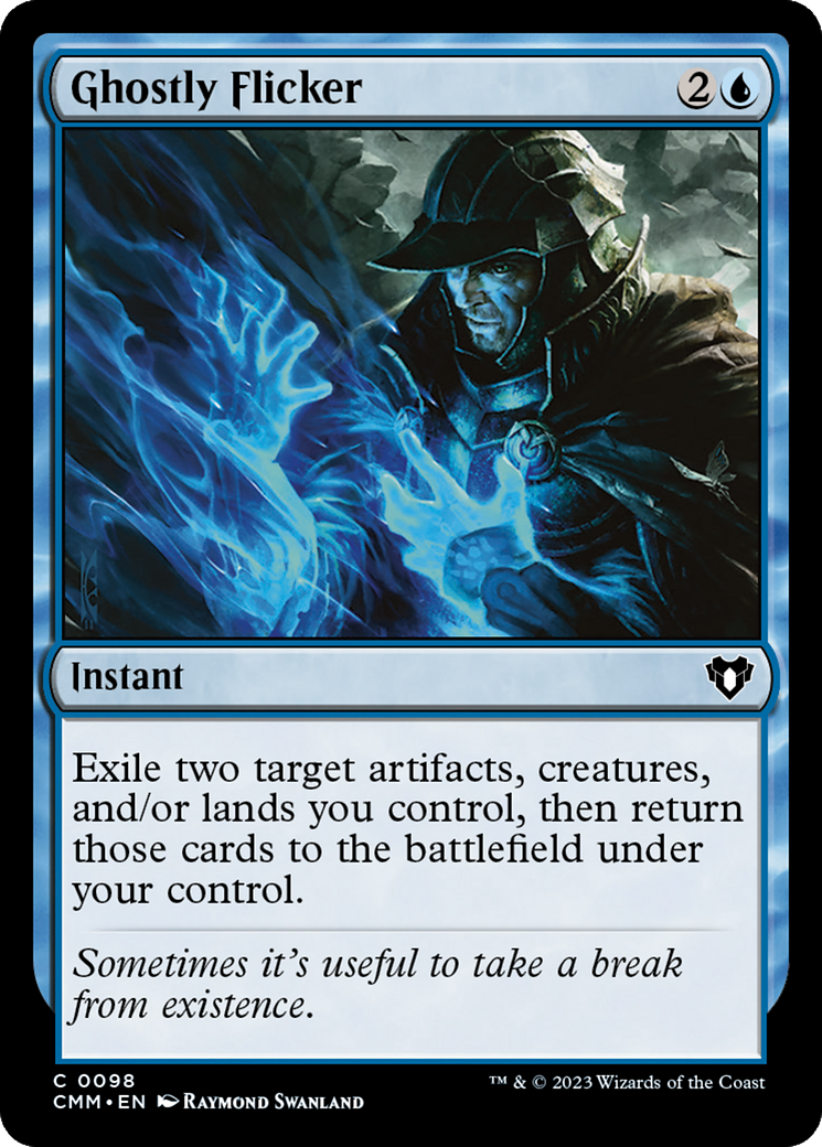 {C} Ghostly Flicker [Commander Masters][CMM 098]