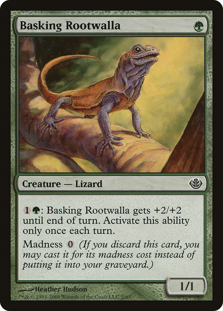 {C} Basking Rootwalla [Duel Decks: Garruk vs. Liliana][DDD 002]