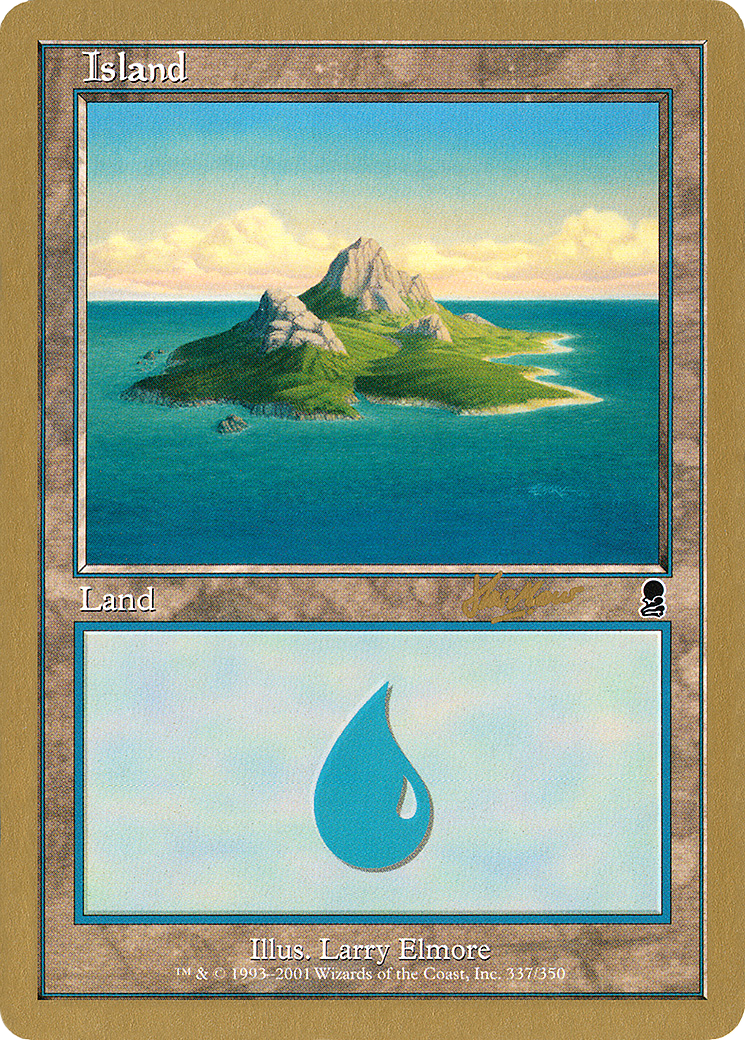 {B}[GB WC02 SHH337] Island (shh337) (Sim Han How) [World Championship Decks 2002]