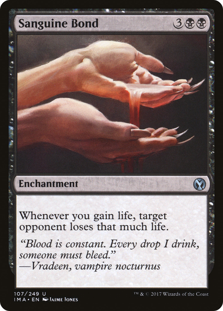 {C} Sanguine Bond [Iconic Masters][IMA 107] - Misty Mountain Games