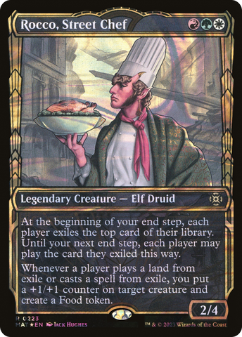 {R} Rocco, Street Chef (Showcase Halo Foil) [March of the Machine: The Aftermath][MAT 223]
