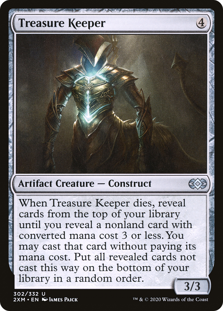 {C} Treasure Keeper [Double Masters][2XM 302]