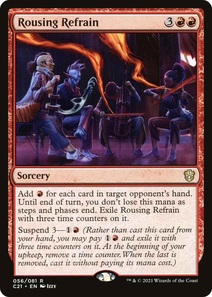 {R} Rousing Refrain [Commander 2021][C21 056]