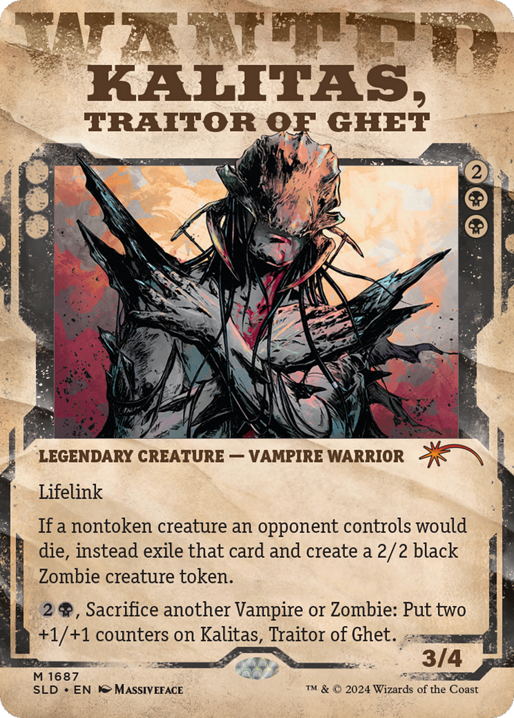 {R} Kalitas, Traitor of Ghet [Secret Lair Drop Series][SLD 1687]