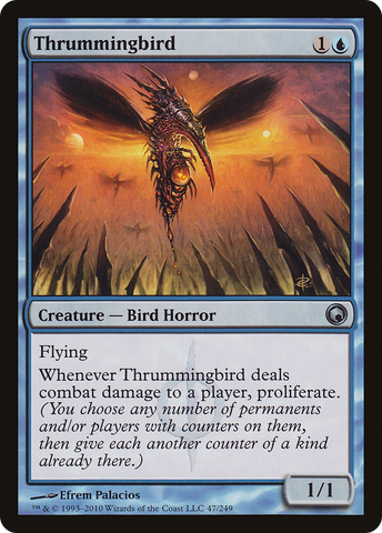 {C} Thrummingbird [Scars of Mirrodin][SOM 047]