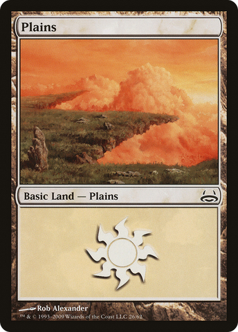 {B}[DDC 026] Plains (26) [Duel Decks: Divine vs. Demonic]