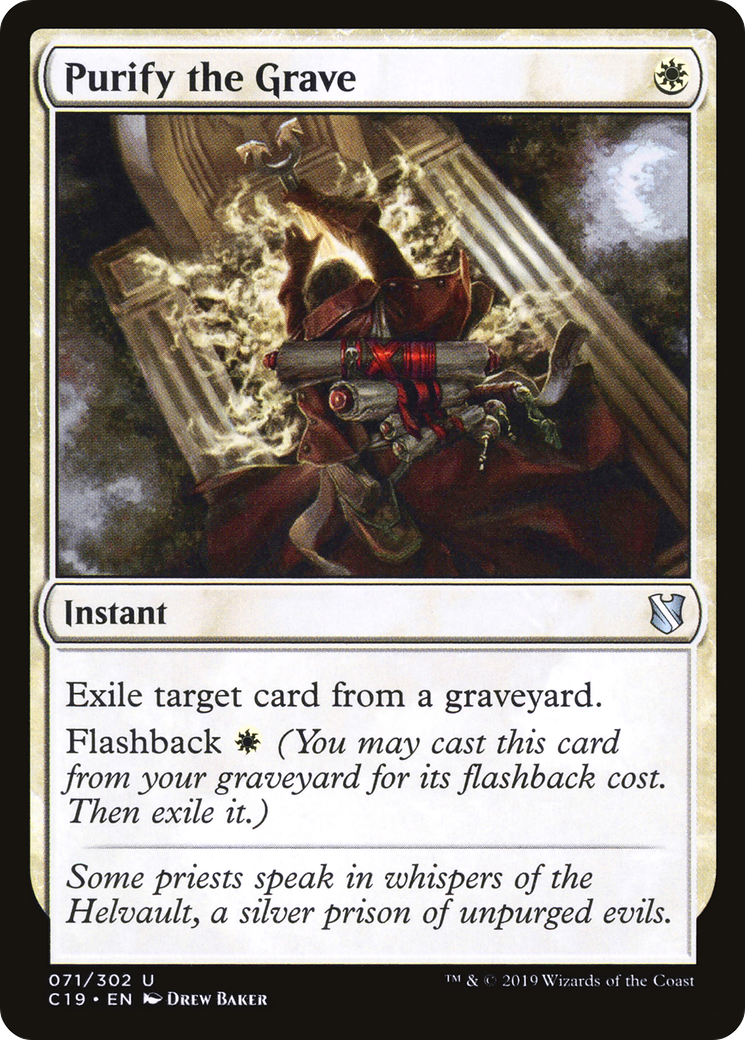 {C} Purify the Grave [Commander 2019][C19 071]