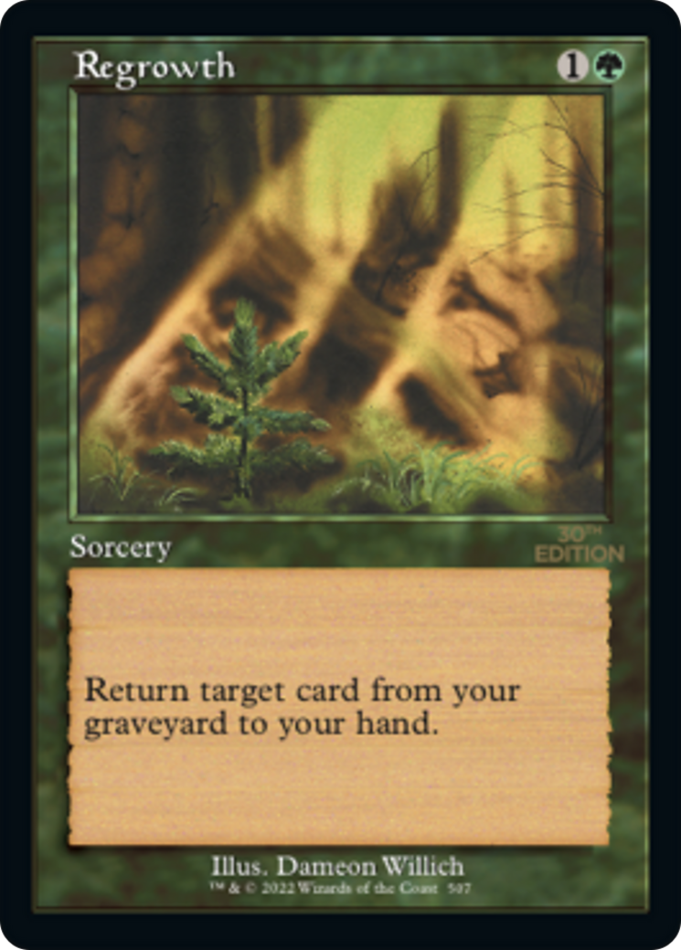 {C} Regrowth (Retro) [30th Anniversary Edition][30A 507]