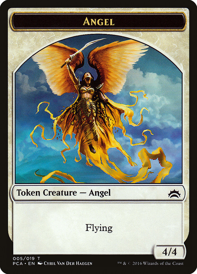{T} Angel Token [Planechase Anthology Tokens][TPCA 005]