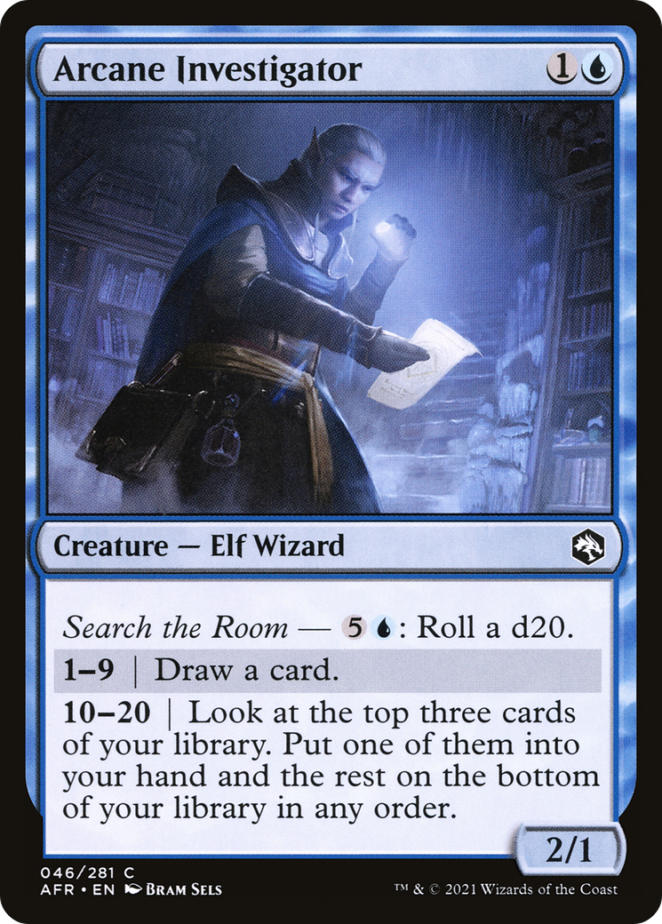 {C} Arcane Investigator [Dungeons & Dragons: Adventures in the Forgotten Realms][AFR 046]
