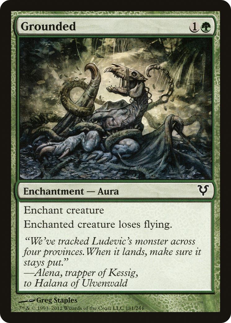 {C} Grounded [Avacyn Restored][AVR 181]