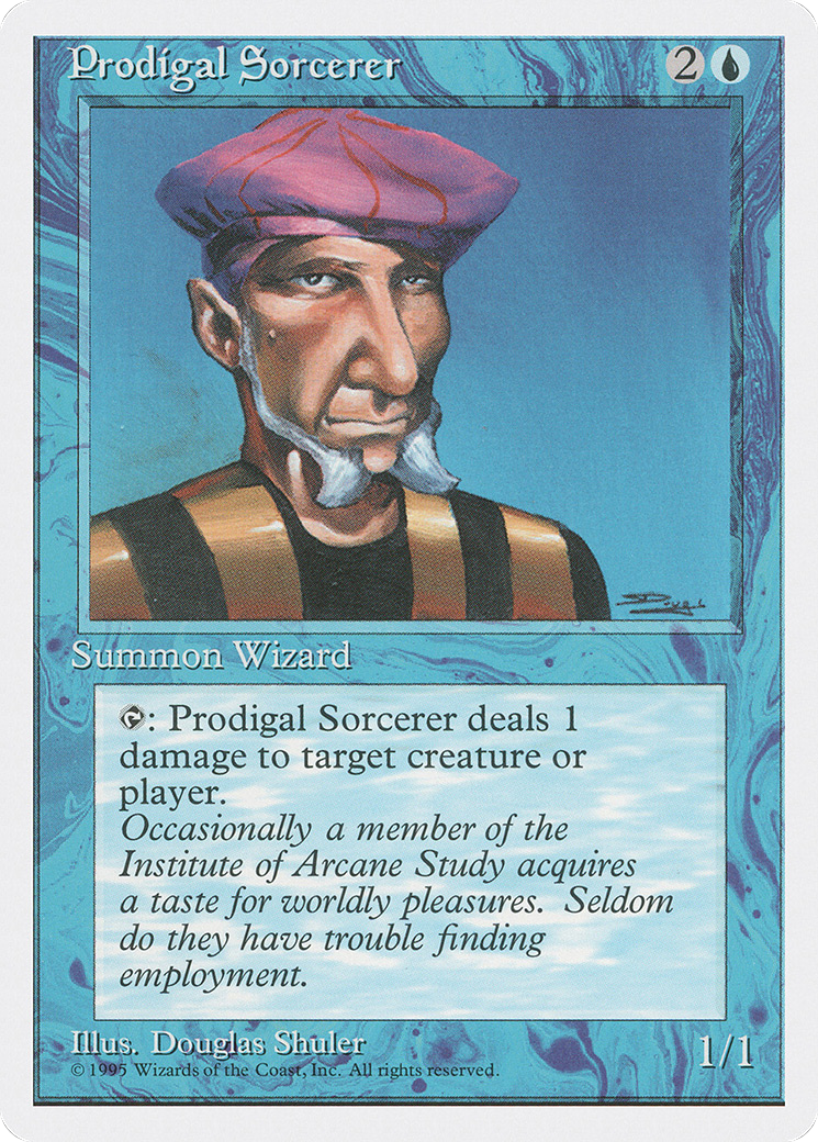 {C} Prodigal Sorcerer [Fourth Edition][4ED 094]