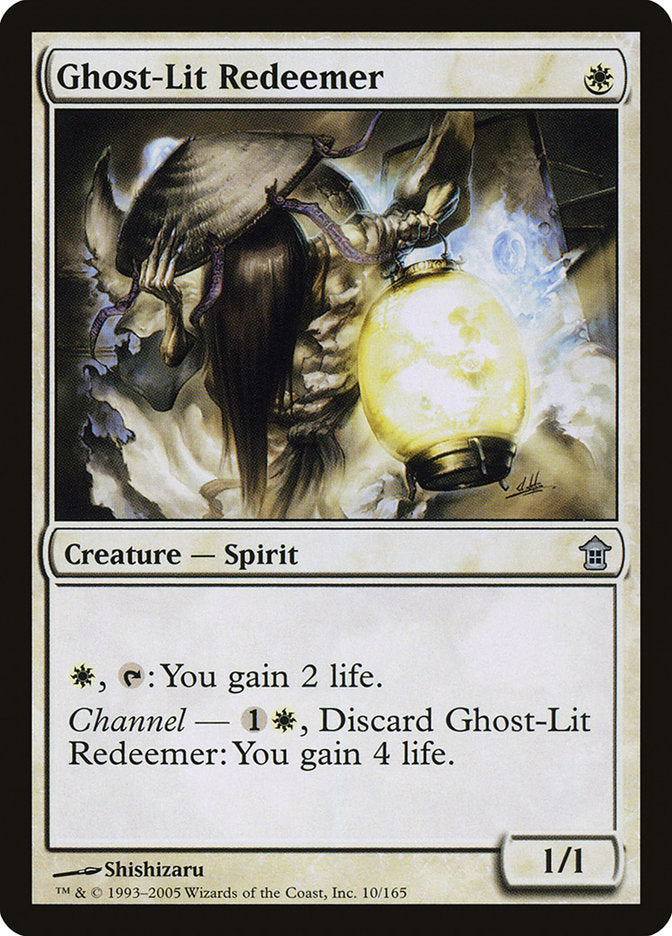 {C} Ghost-Lit Redeemer [Saviors of Kamigawa][SOK 010]