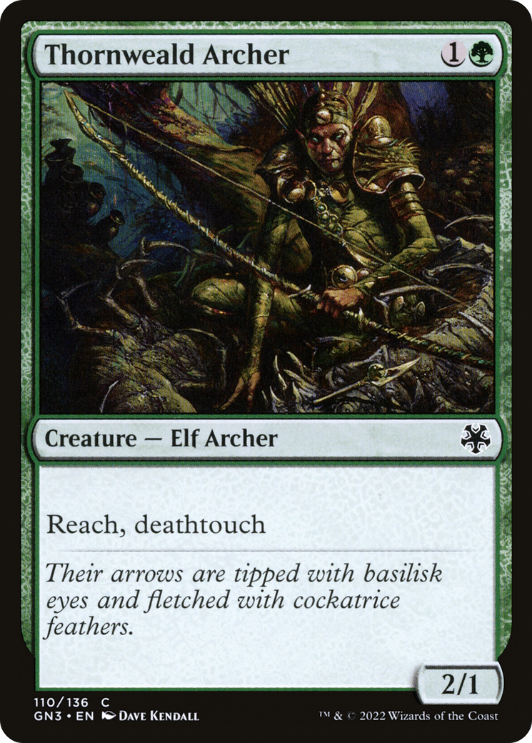 {C} Thornweald Archer [Game Night 2022][GN3 110]