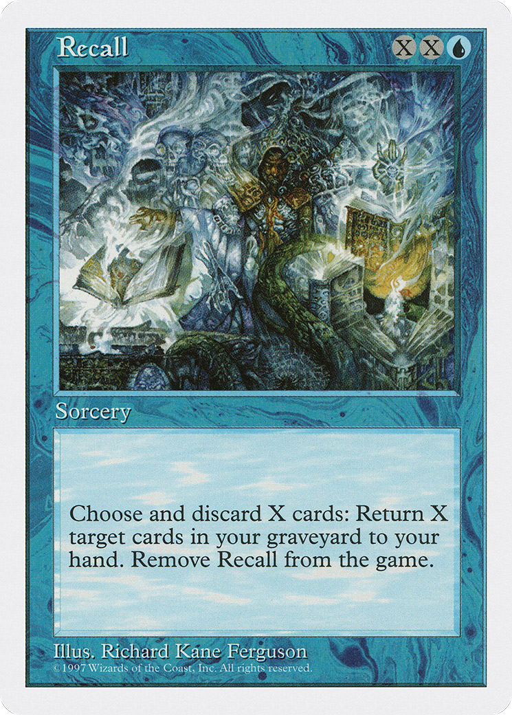 {R} Recall [Fifth Edition][5ED 115]