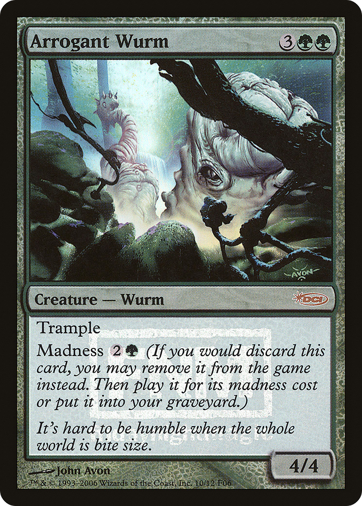 {R} Arrogant Wurm [Friday Night Magic 2006][PA F06 010]
