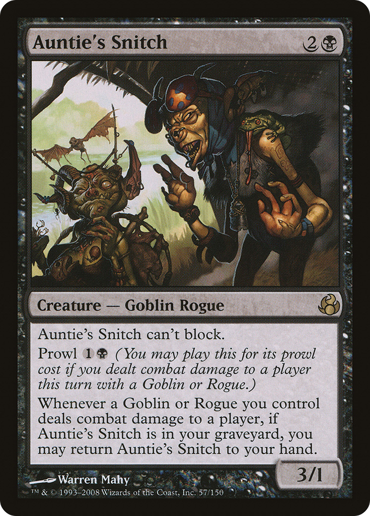 {R} Auntie's Snitch [Morningtide][MOR 057]