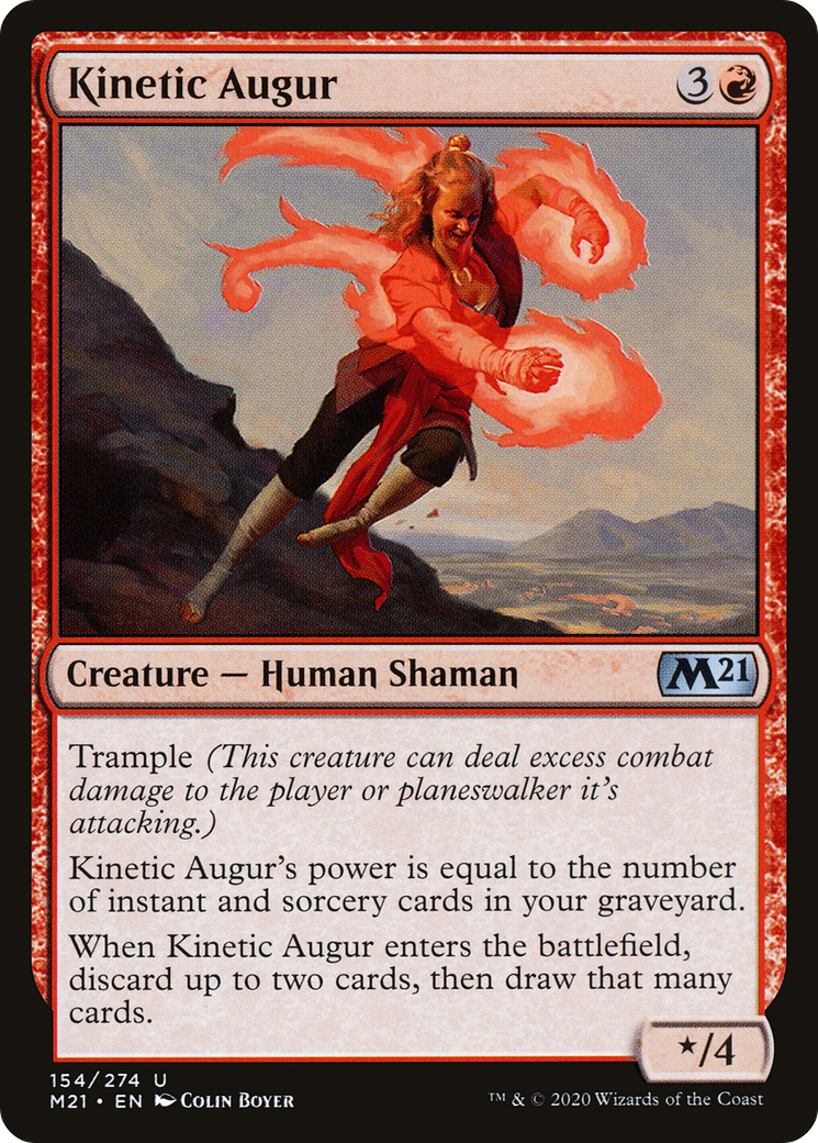 {C} Kinetic Augur [Core Set 2021][M21 154]
