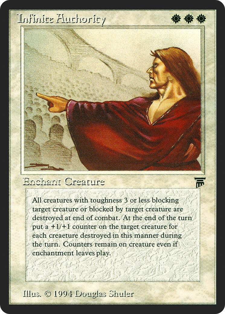 {R} Infinite Authority [Legends][LEG 022]