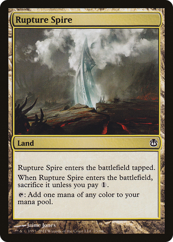 {C} Rupture Spire [Duel Decks: Ajani vs. Nicol Bolas][DDH 075]