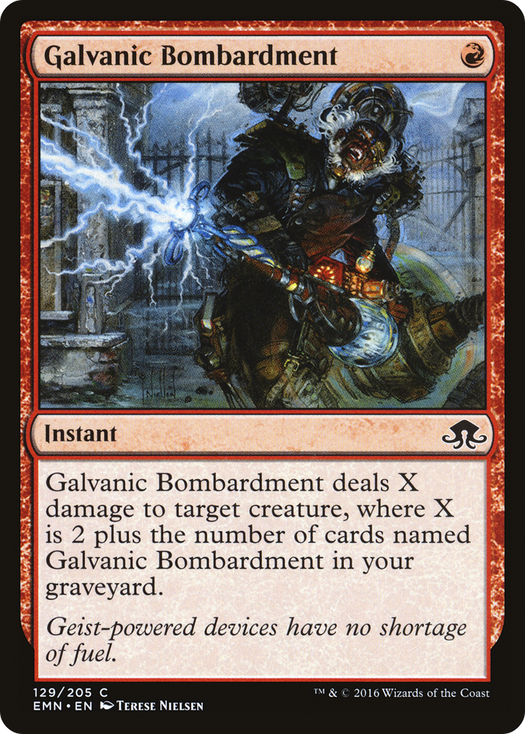 {C} Galvanic Bombardment [Eldritch Moon][EMN 129]