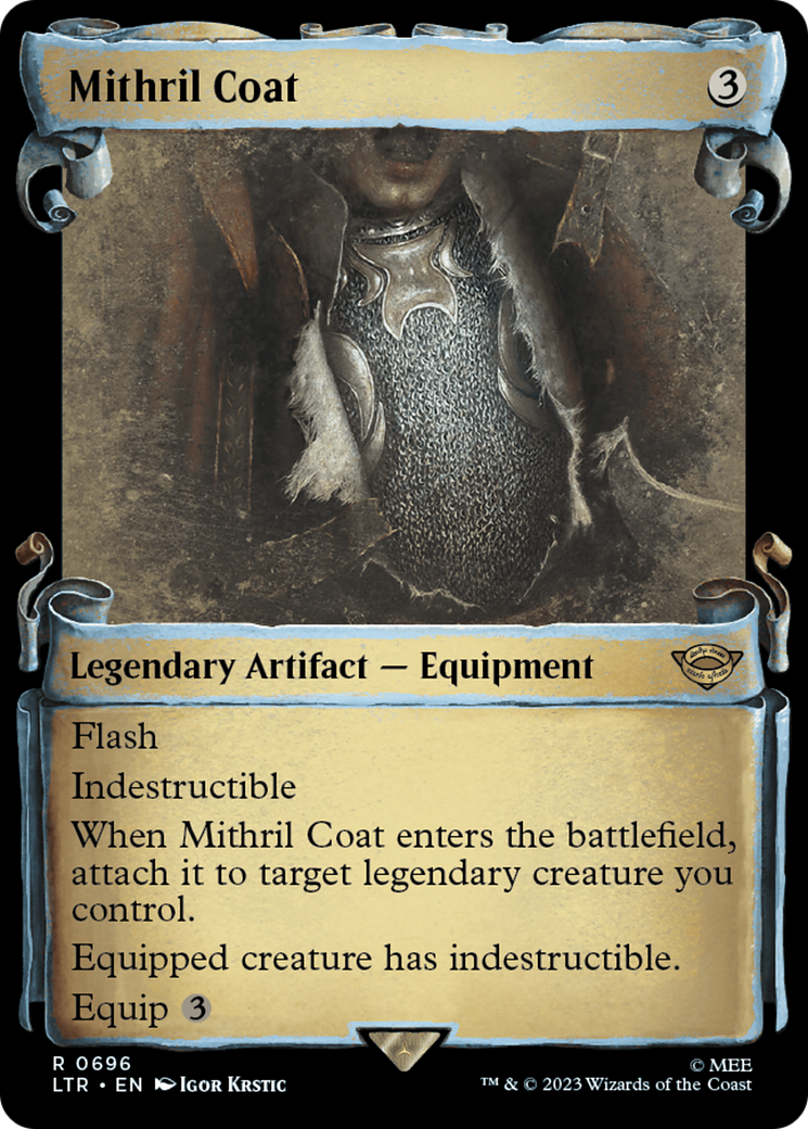 {R} Mithril Coat [The Lord of the Rings: Tales of Middle-Earth Showcase Scrolls][LTR 696] - Misty Mountain Games