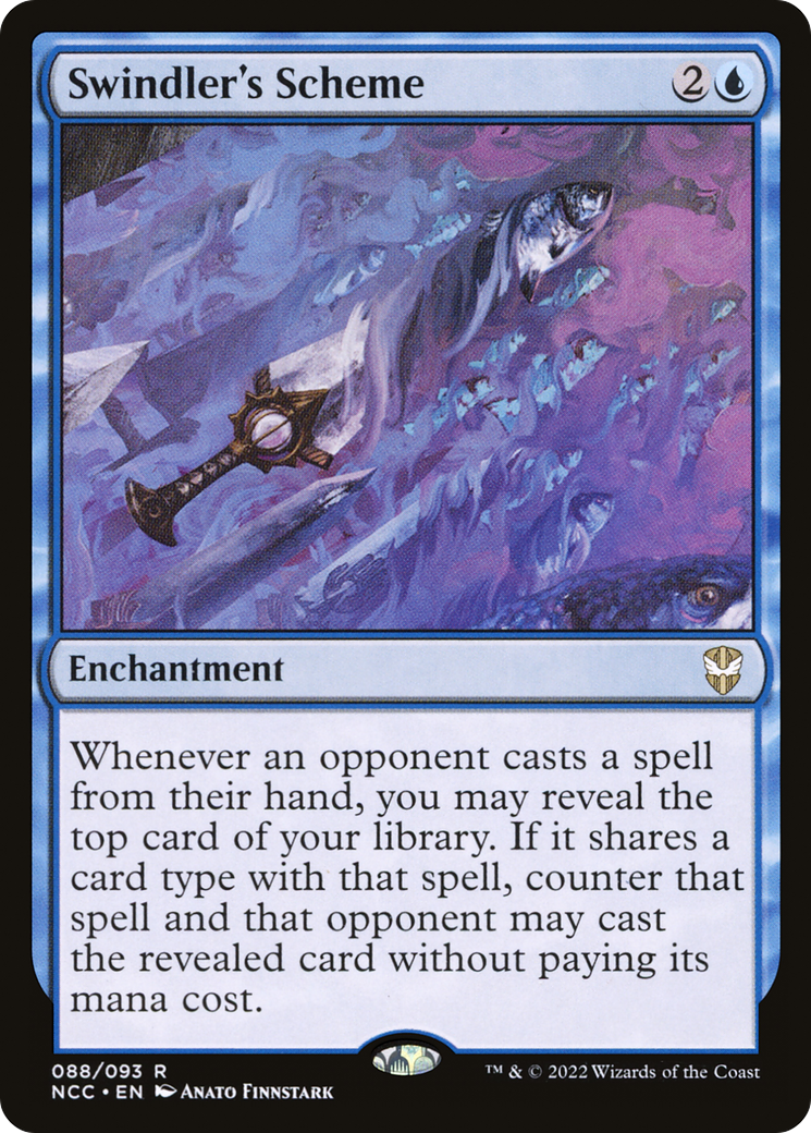 {R} Swindler's Scheme [Streets of New Capenna Commander][NCC 088]