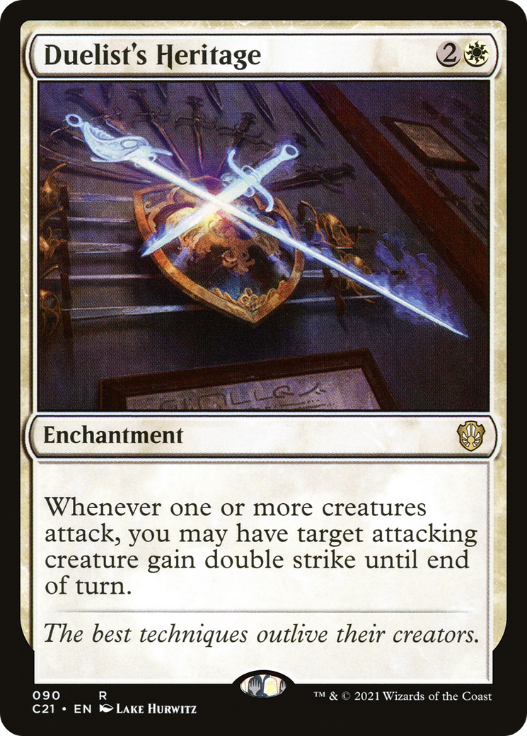 {R} Duelist's Heritage [Commander 2021][C21 090]