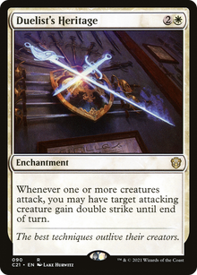 {R} Duelist's Heritage [Commander 2021][C21 090]