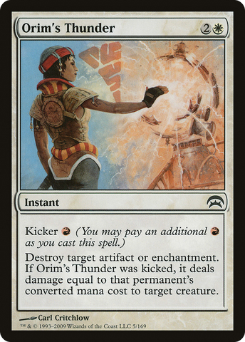 {C} Orim's Thunder [Planechase][HOP 005]