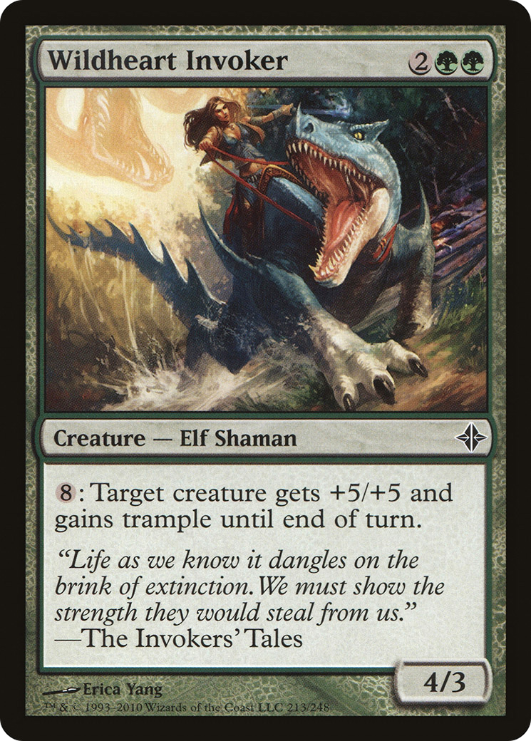 {C} Wildheart Invoker [Rise of the Eldrazi][ROE 213]