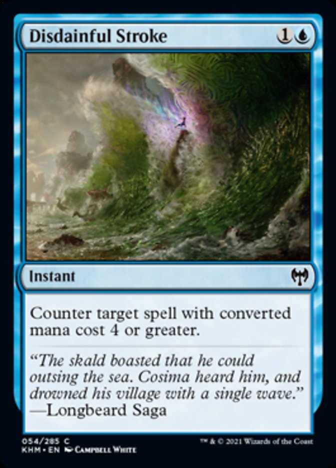 {C} Disdainful Stroke [Kaldheim][KHM 054]