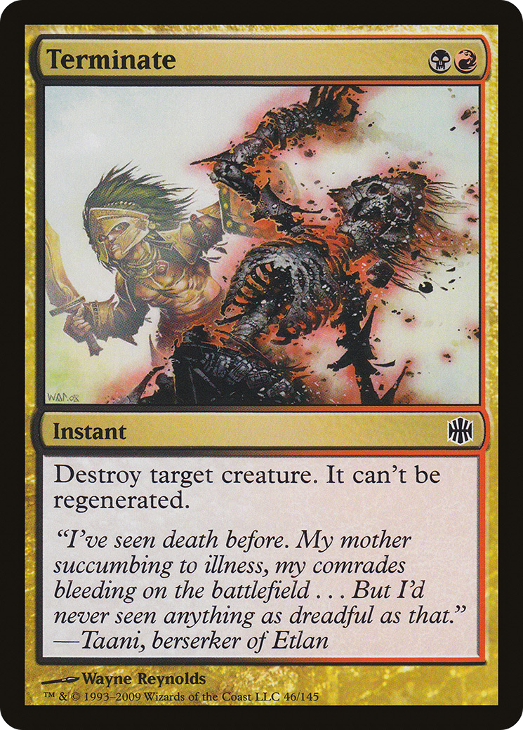 {C} Terminate [Alara Reborn][ARB 046] - Misty Mountain Games