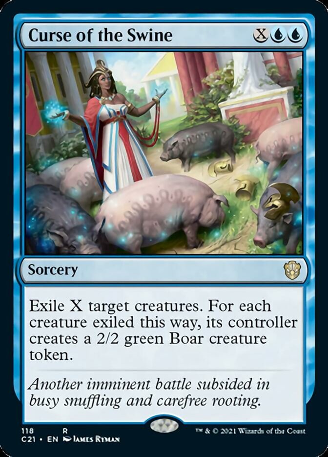{R} Curse of the Swine [Commander 2021][C21 118]