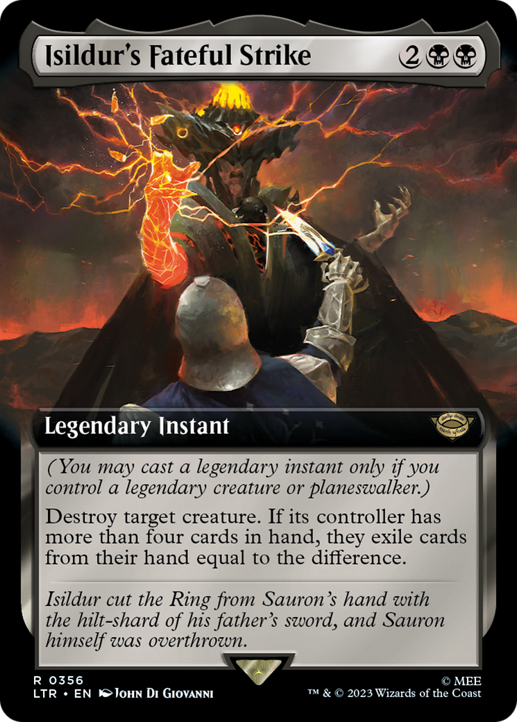 {R} Isildur's Fateful Strike (Extended Art) [The Lord of the Rings: Tales of Middle-Earth][LTR 356]
