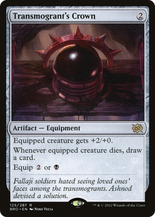 {R} Transmogrant's Crown [The Brothers' War][BRO 125]