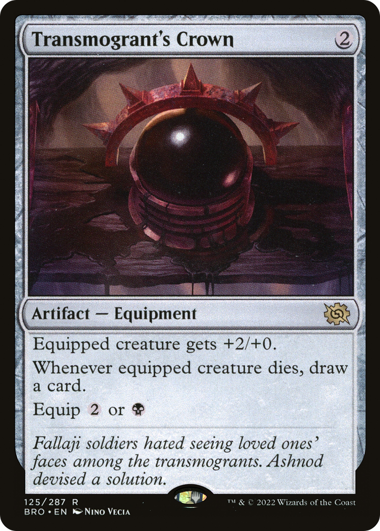 {R} Transmogrant's Crown [The Brothers' War][BRO 125]