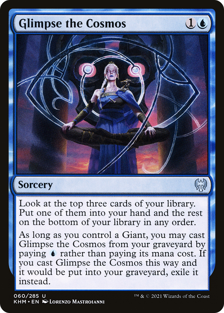 {C} Glimpse the Cosmos [Kaldheim][KHM 060]