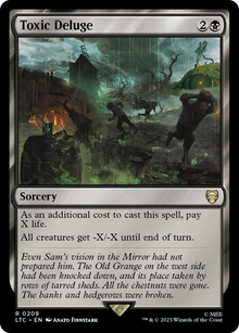 {R} Toxic Deluge [The Lord of the Rings: Tales of Middle-Earth Commander][LTC 209]