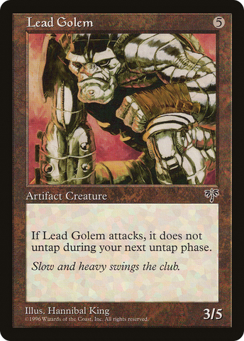 {C} Lead Golem [Mirage][MIR 306]