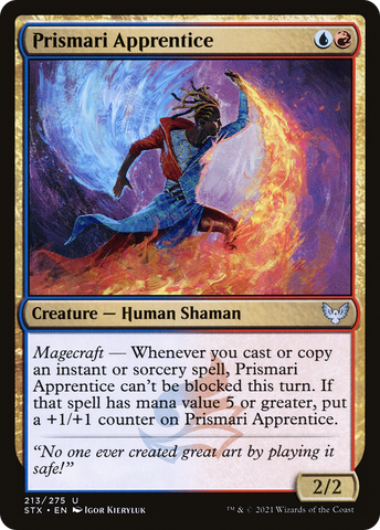 {C} Prismari Apprentice [Strixhaven: School of Mages][STX 213]