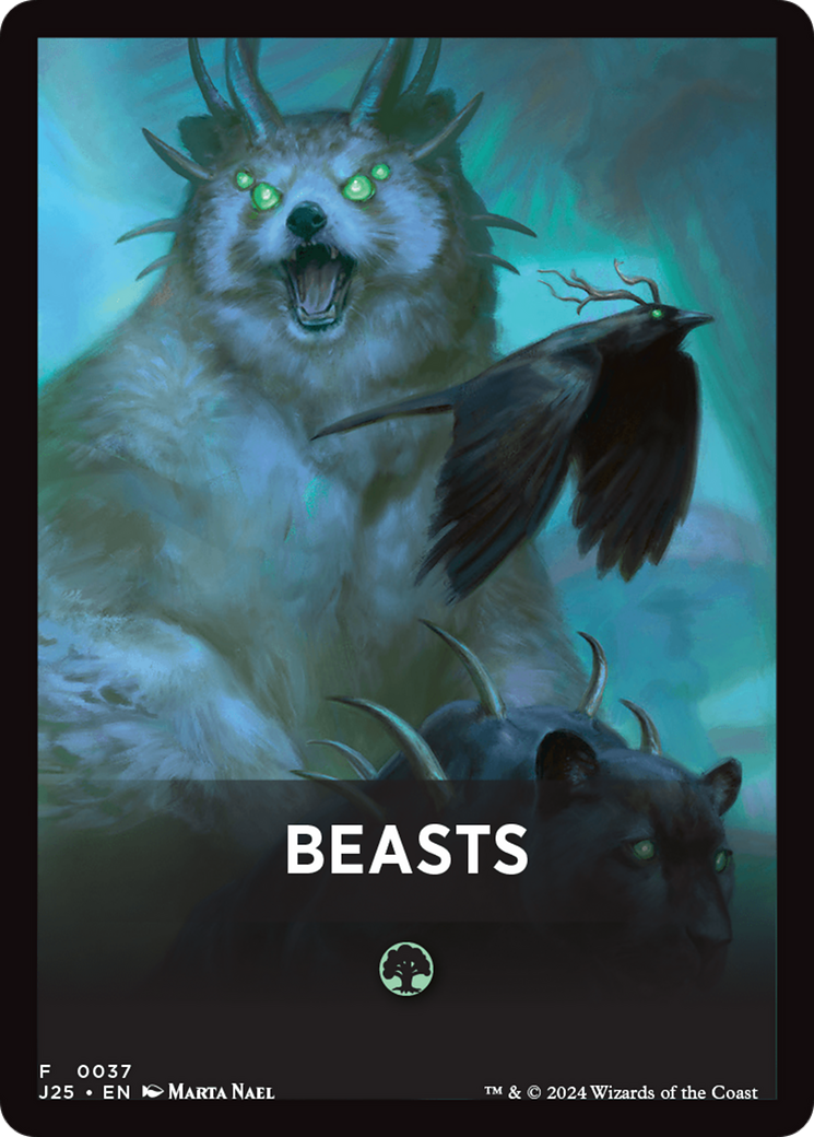 {R} Beasts Theme Card [Foundations Jumpstart Front Cards][FC TJ25 037]