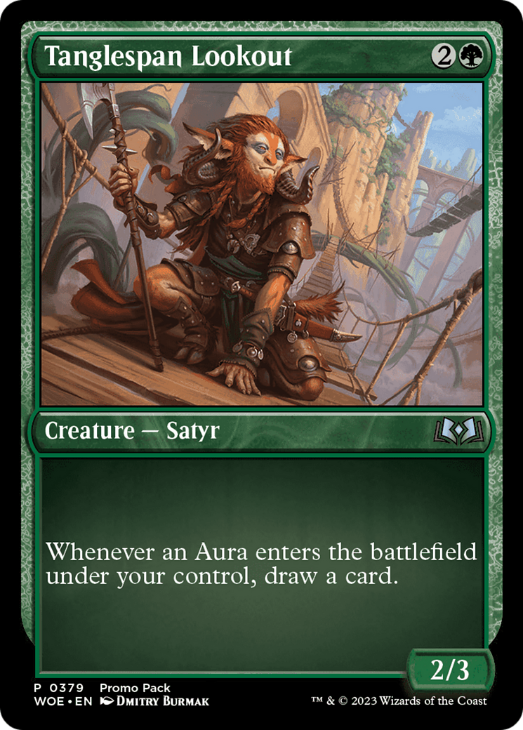 {@C} Tanglespan Lookout (Promo Pack) [Wilds of Eldraine Promos][PP WOE 379]