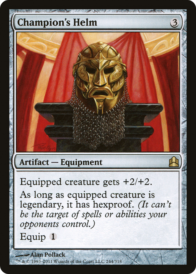 {R} Champion's Helm [Commander 2011][CMD 244] - Misty Mountain Games