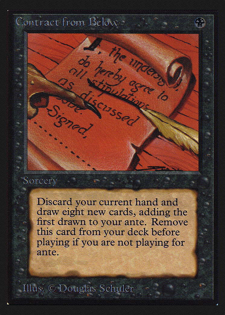 {R} Contract from Below [CollectorsÃ¢Â€Â™ Edition][GB CED 097]