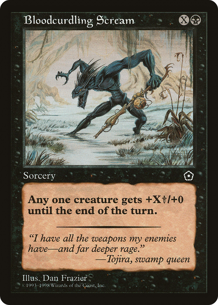 {C} Bloodcurdling Scream [Portal Second Age][PO2 063]