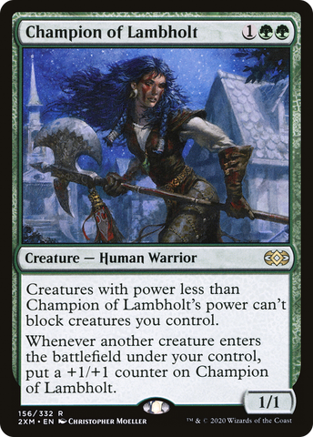 {R} Champion of Lambholt [Double Masters][2XM 156]